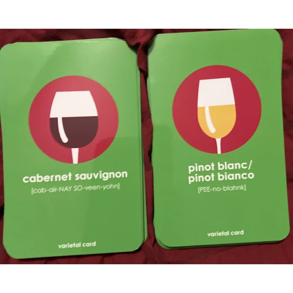 Wine Glass Travel Box with Sommelier Cards 18 Glasses & 6 Tins